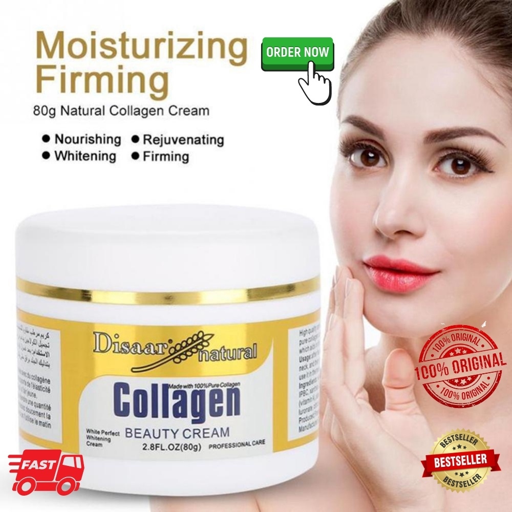 DISAAR 24K Collagen Whitening Moisturizer Cream Face Whitening Reduce ...