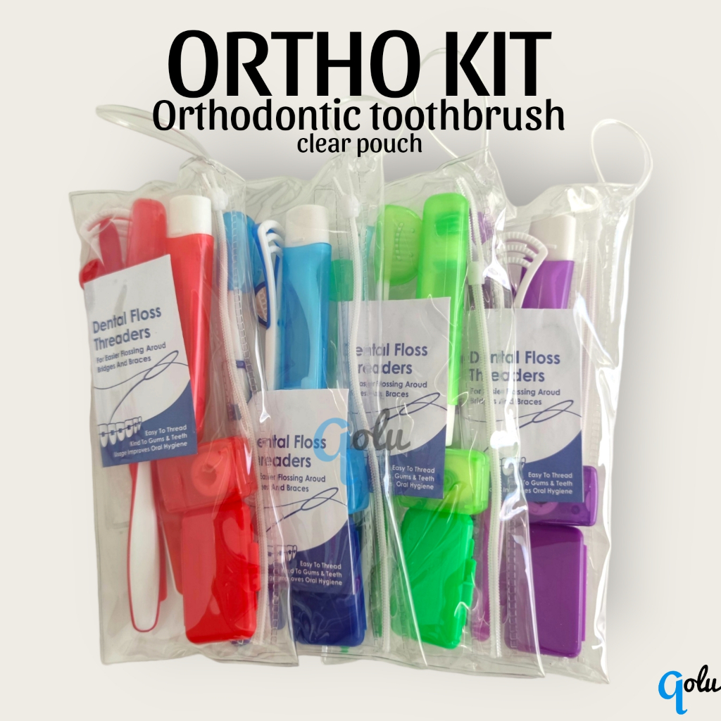 Ortho kit orthodontics oral cleaning brace toothbrush Shopee Philippines