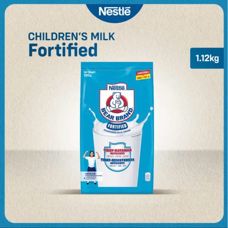 BEAR BRAND Fortified Powdered Milk Drink 1.12Kg | Shopee Philippines