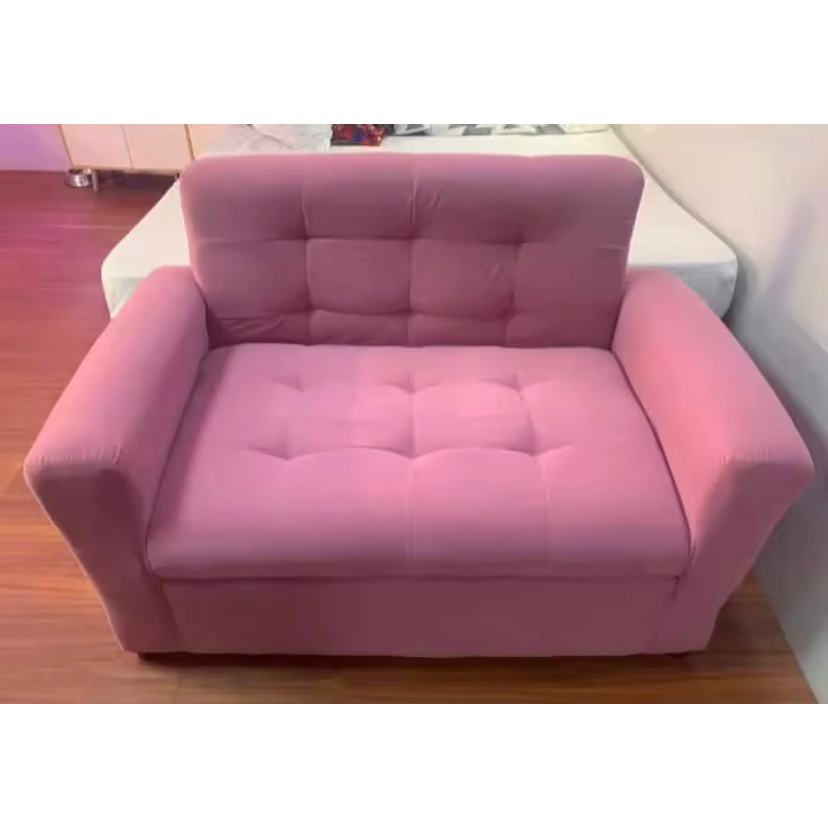 erika sofa 2 seater pink fabric sofa set uratex foam Shopee Philippines