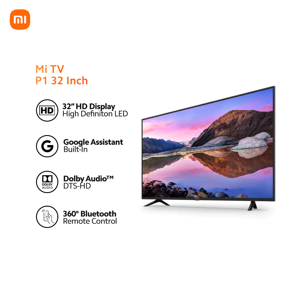 Xiaomi Mi TV P1 32 Inch Full HD Android Smart TV | Shopee Philippines
