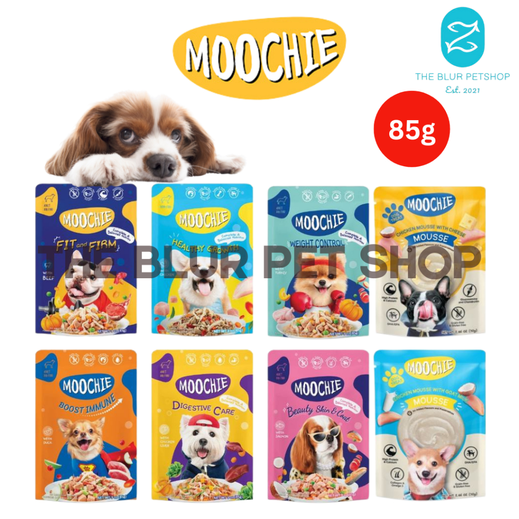 85g Moochie Wet Dog Food Pouch Casserole With Unique Benefits All ...