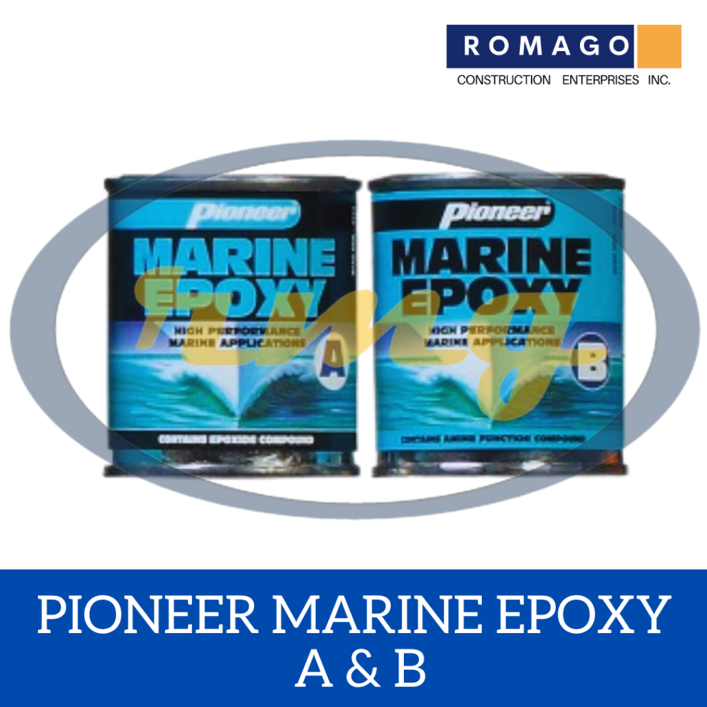 PIONEER MARINE EPOXY 1LITER / 1/2 A & B | Shopee Philippines