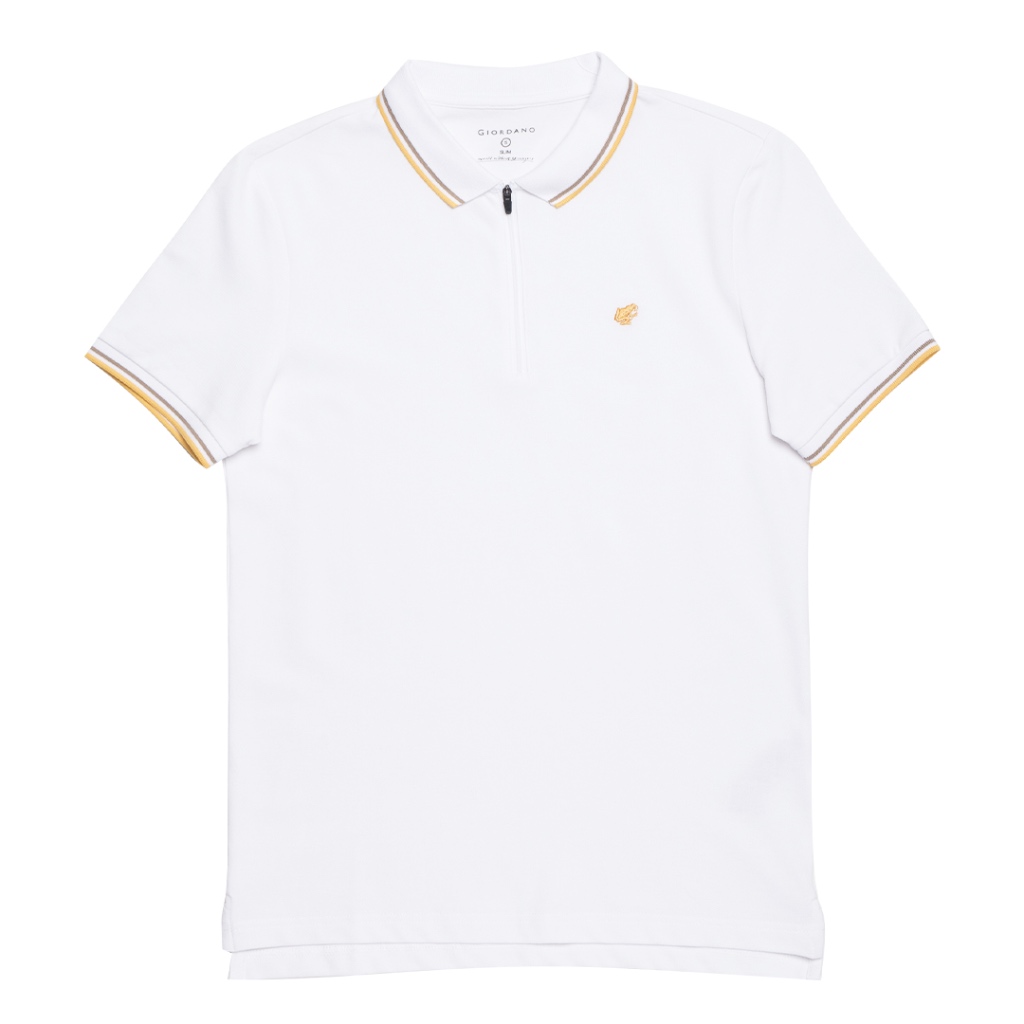 Giordano white polo shirt hotsell