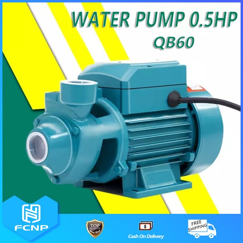 0.5HP Electric Water Pump Booster Pump 370W Heavy Duty Peripheral Jet