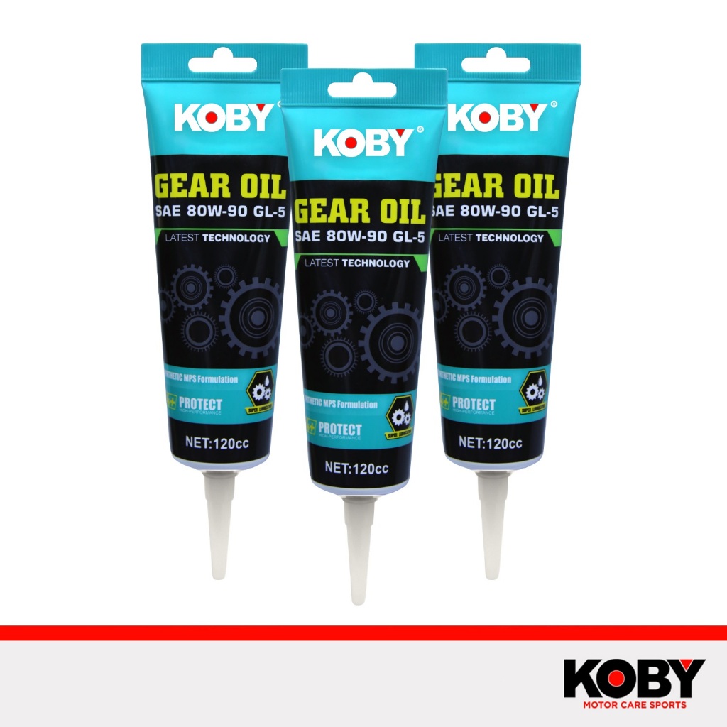 KOBY MOTOR CARE GEAR OIL SAE-80W-90 GL5 120CC (1pc) | Shopee Philippines