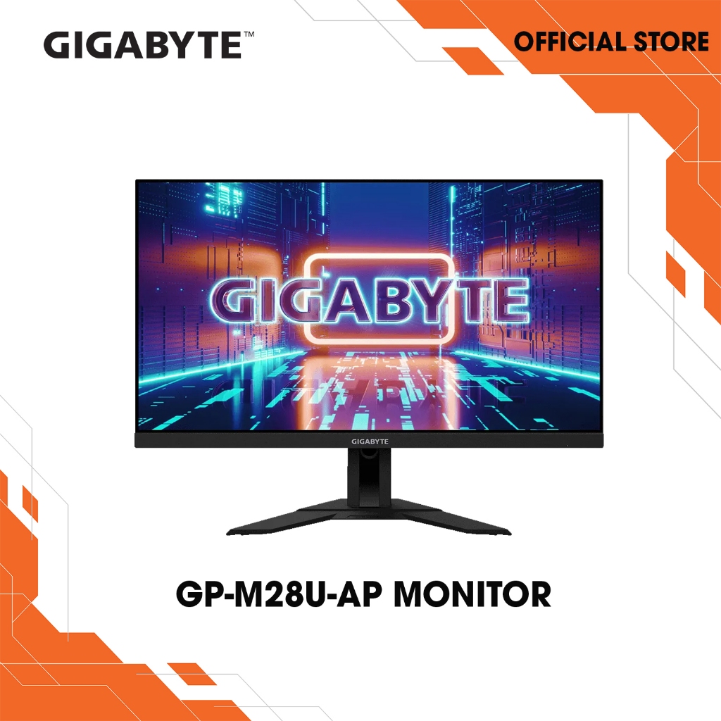 GIGABYTE GPM28UAP 28" SS IPS VESA Display HDR400, Refresh Rate 144Hz