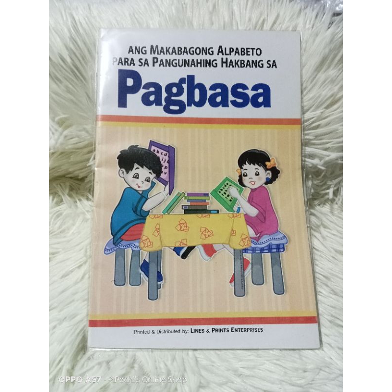 Unang Aklat Sa Pagbasaang Makabagong Alpabeto Para Sa Pangunahing Hakbang Sa Pagbasa Shopee 8908