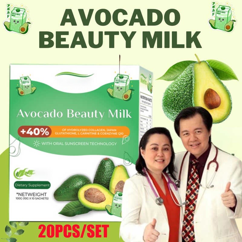 YANJIAYI MERITO Avocado Beauty Milk Collagen Drink Whitening Skin