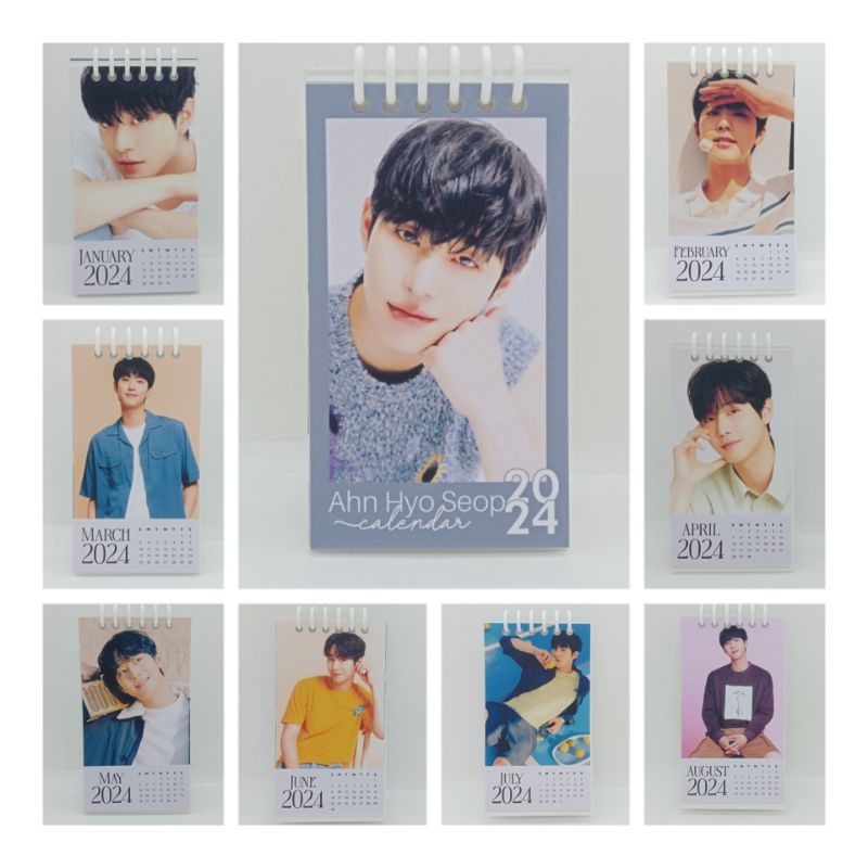 Ahn Hyo Seop Calendar 2024 Kdrama Oppa Calendar Gift Idea Shopee