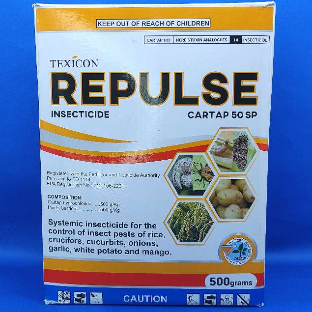 TEXICON REPULSE CARTAP 50SP SYSTEMIC INSECTICIDE SIMILAR TO PANDAN ...