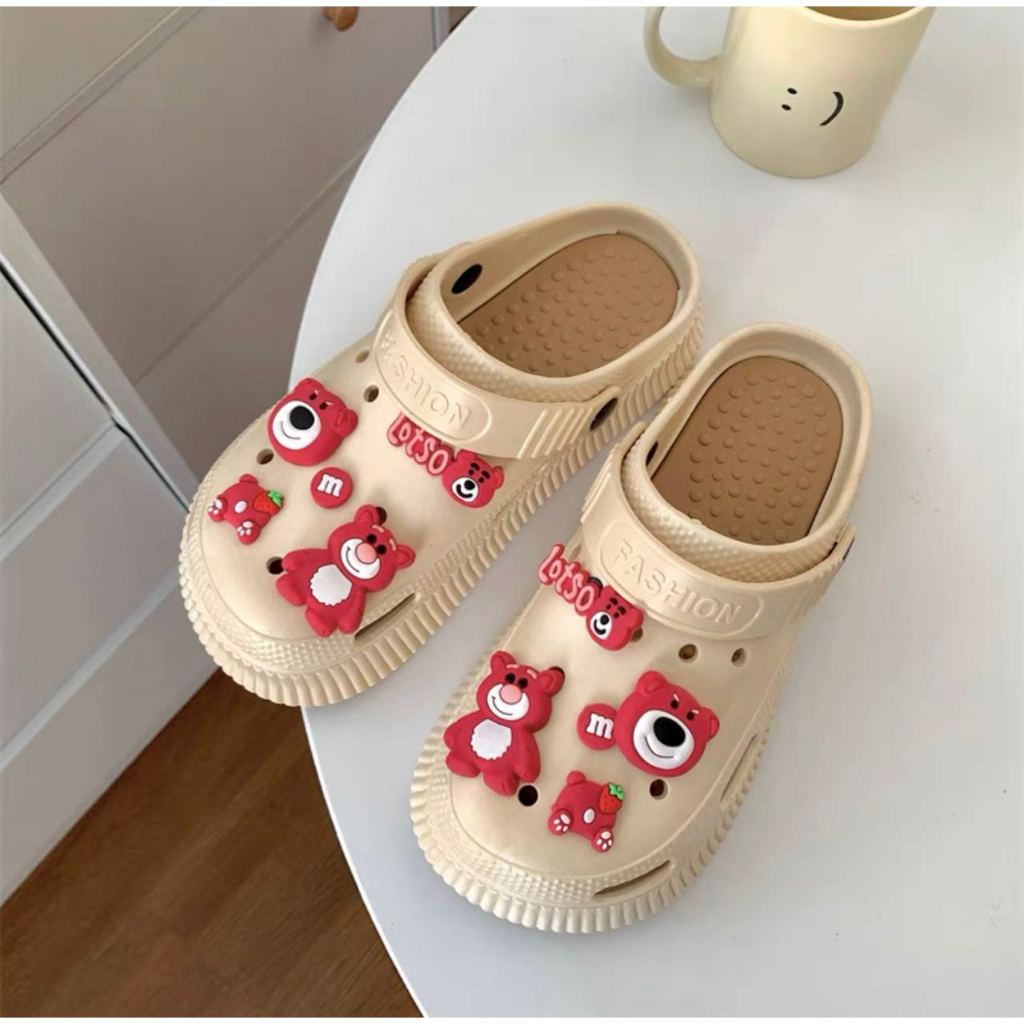 9905#High quality Soft crocs Clog Styles High Bottom Shoes Slippers for ...