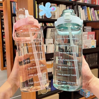 5Pcs Transparent Bottles with Lids Cute Bear Shape Drink