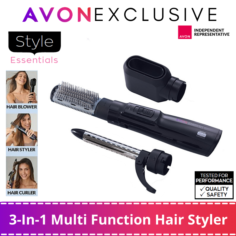 Avon 3 in 1 hair straightener sale