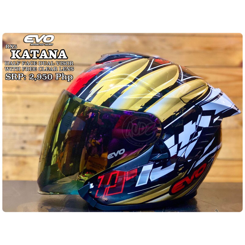 Evo katana half store face