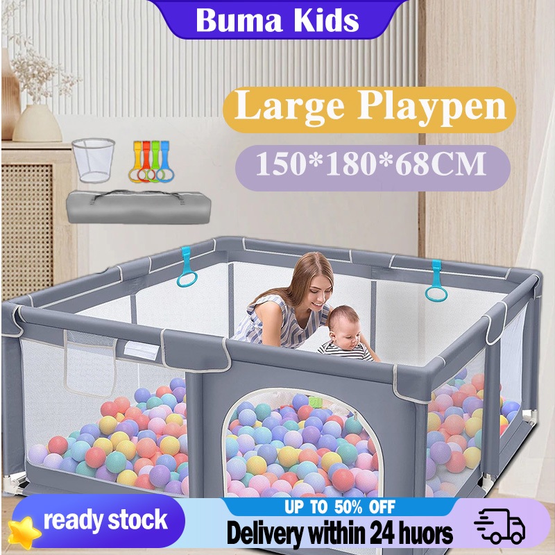 Baby Fence Playpen For Baby Vertical Lift Bed Rail Infants Safety