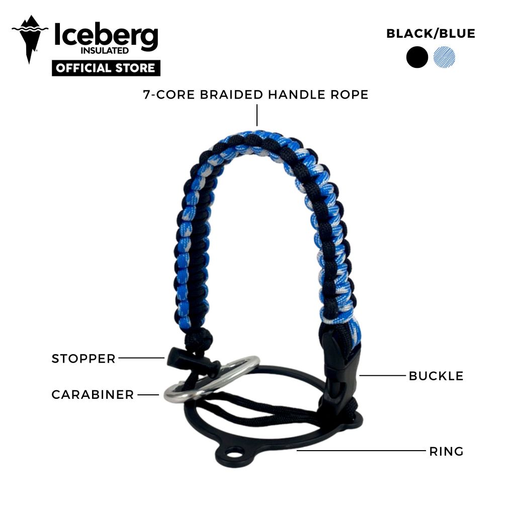 Paracord Handle Strap (14oz/18oz/22oz/32oz/40oz) for Iceberg