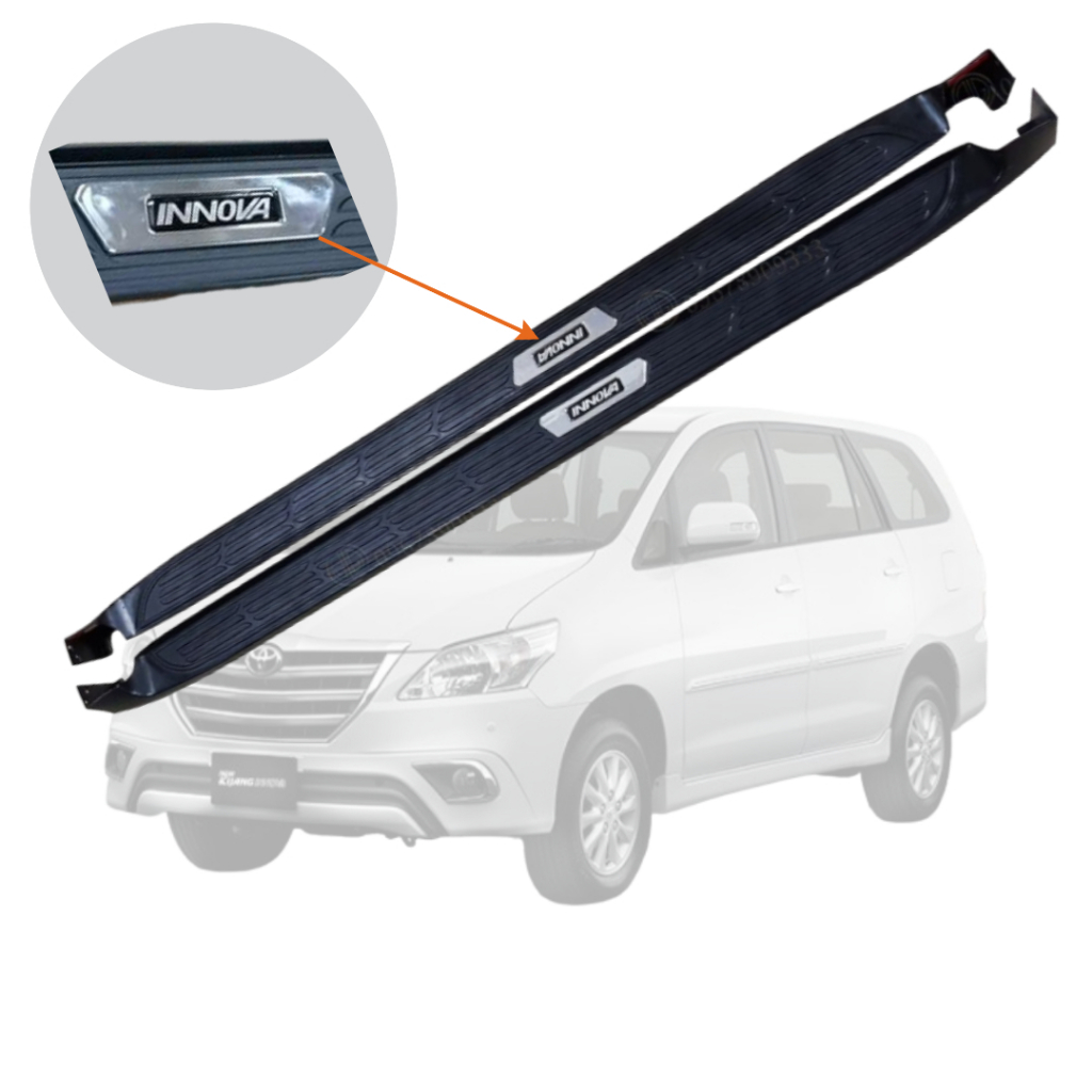 GCAO CAR RUNNING BOARD SIDE STEP FOR TOYOTA INNOVA 2015+ SIDE STEP ...
