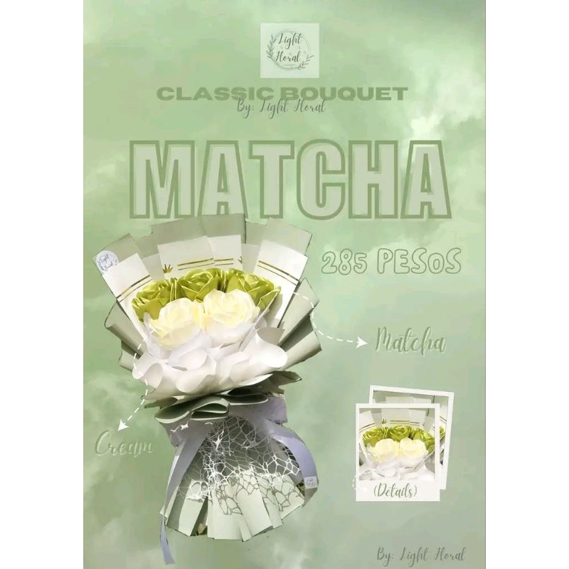 CLASSIC BOUQUET MATCHA ( janice ) | Shopee Philippines