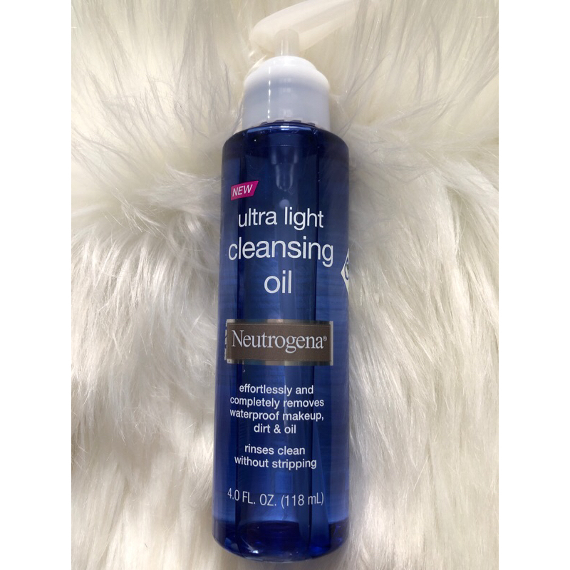 Neutrogena Ultra Light Face Cleansing Oil & Makeup Remover 118ml