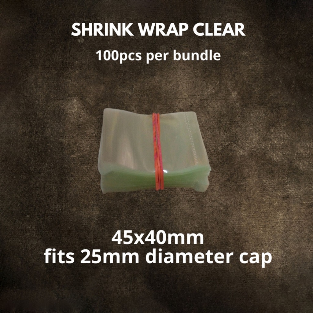 PVC Bottles Jars Seal Shrink Wrap Bag Film CanCap Seal Shrink Wrap Film