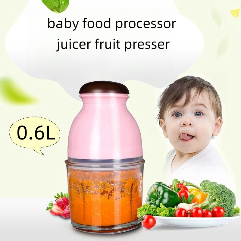portable rechargeable mini meat grinder electric juicer fruit presser