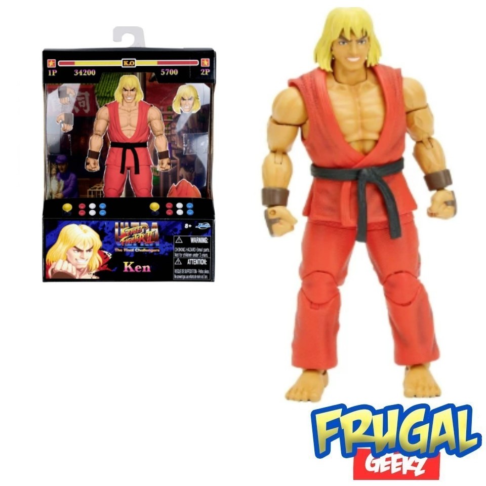 Jada Toys: Ultra Street Fighter Ii: Ken 6-inch Scale Action Figure 