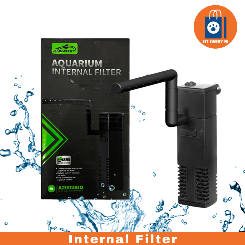 Aquaspeed Internal Filter Pump for Aquarium 2 Watts A2002BIO Shopee