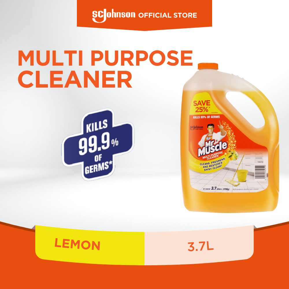 Mr. Muscle All Purpose Cleaner 3.7L Lemon Shopee Philippines