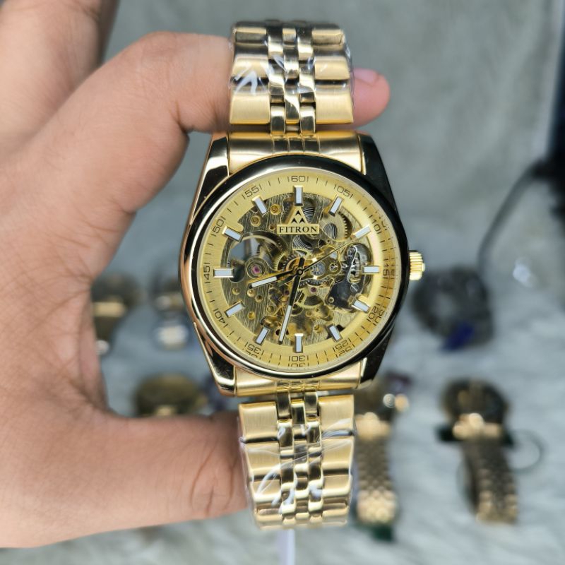 FITRON MECHANICAL WATCH Automatic Men s Watch DUBAI WATCH THE LI SHOP Shopee Philippines