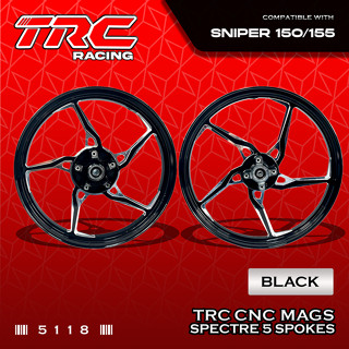 TRC CNC Mags Sniper 155/150 Spectre 5 Spokes (1.6 17F x 1.6 17R ...