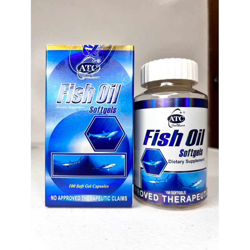ATC Fish Oil 995mg x 100s (Bottle) Shopee Philippines