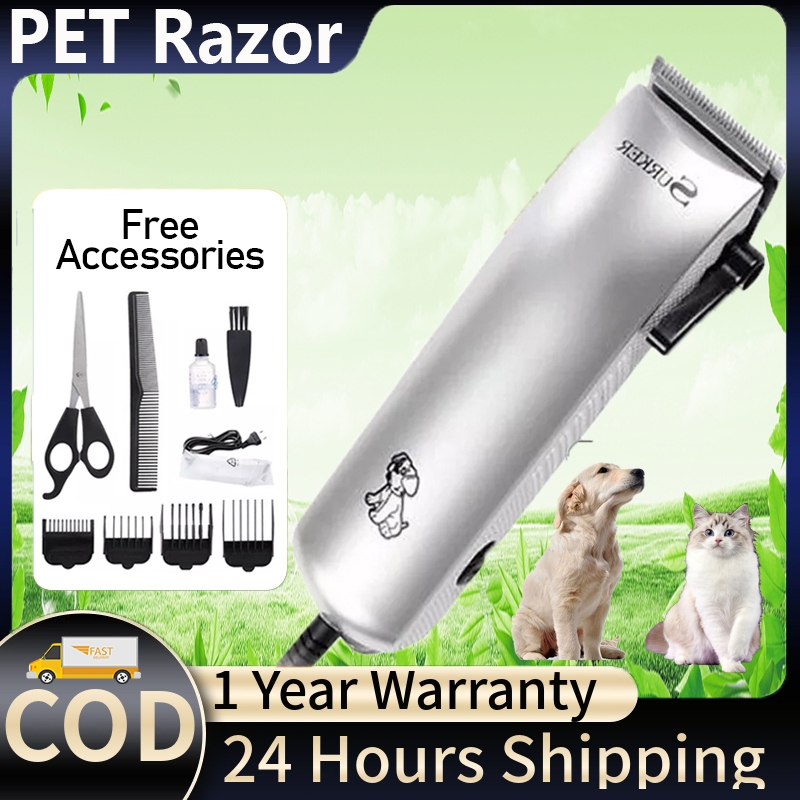 Pet Razor Grooming Kit Heavy Duty Dog Hair Trimmer Pet Hair Clipper ...