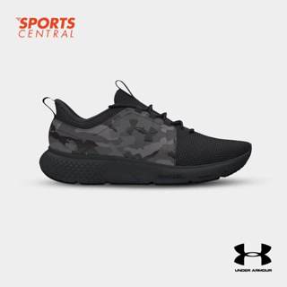  Under Armour Men's Charged Assert 10 Camo, (001)  Black/Black/Pitch Gray, 7, US