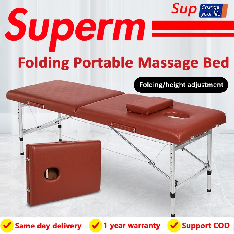 Portable folding massage bed hydrotherapy massage physiotherapy bed