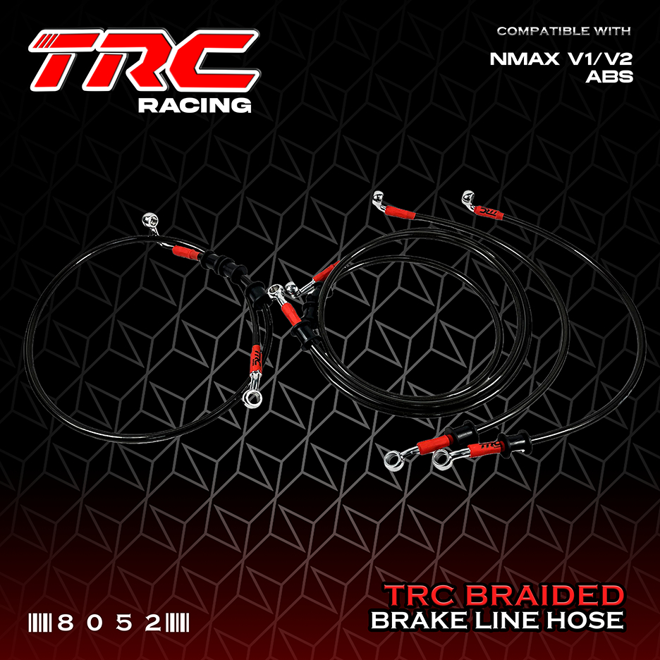 TRC Braided Brake Line Hose NMAX V1/V2 ABS 8052 Shopee Philippines
