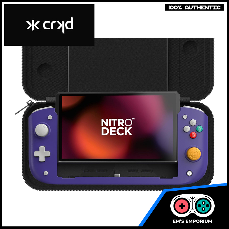 CRKD Nitro Deck - Professional Handheld Deck with Zero Stick Drift for ...