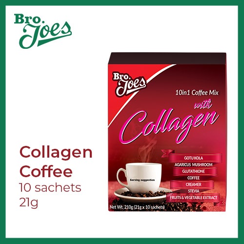 Bro Joe's Collagen Coffee 10 Sachets/box Shopee Philippines