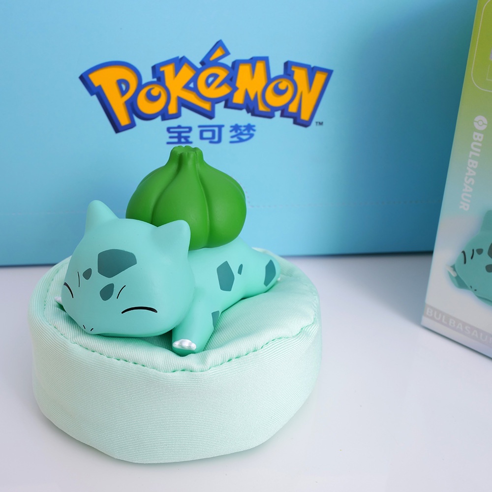 [Ready Stock]Pokemon Figure Pikachu Sleeping Doll Seed Pokémon Kirby