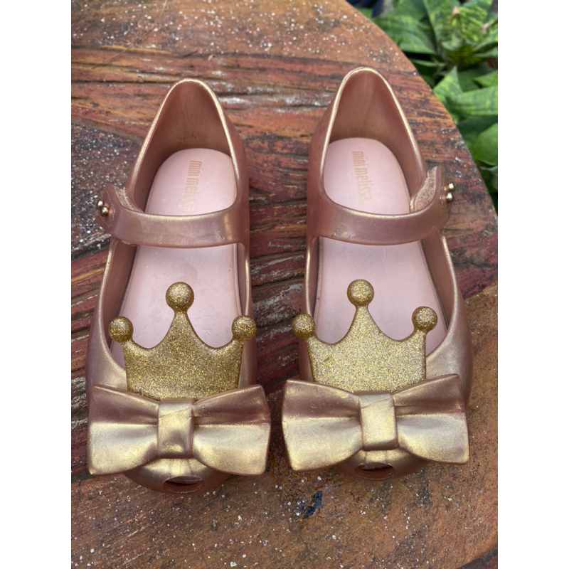 Mini melissa crown on sale shoes