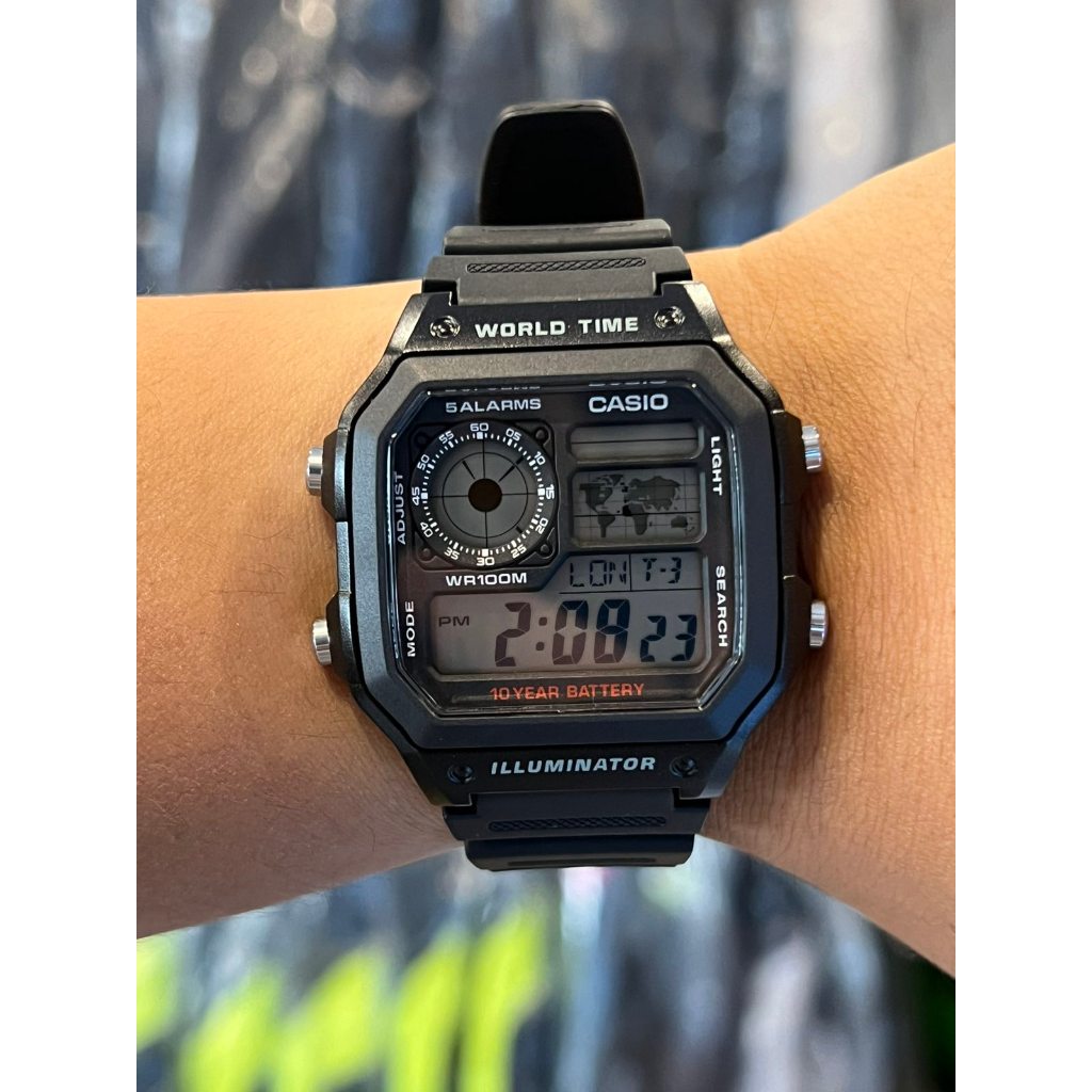 Harga casio illuminator world time online