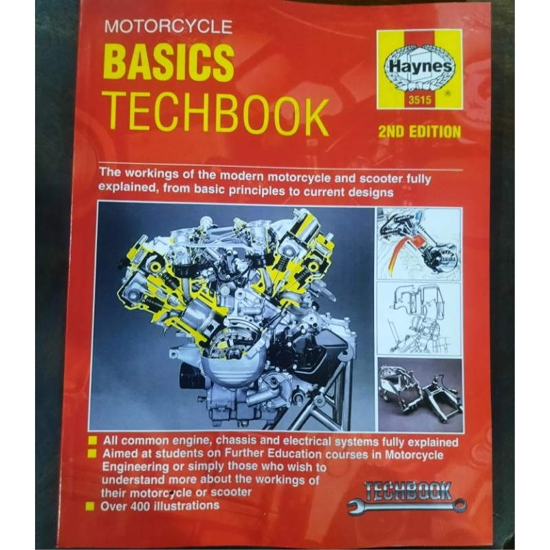 Motorcycle Basics Techbook 2nd Edition by Haynes Brandnew Onhand ...