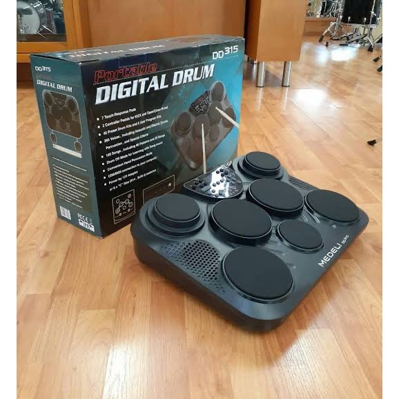 Brand New Pyle PTED06 Portable Electronic Tabletop Digital Drum Machine. Free Shipping Shopee