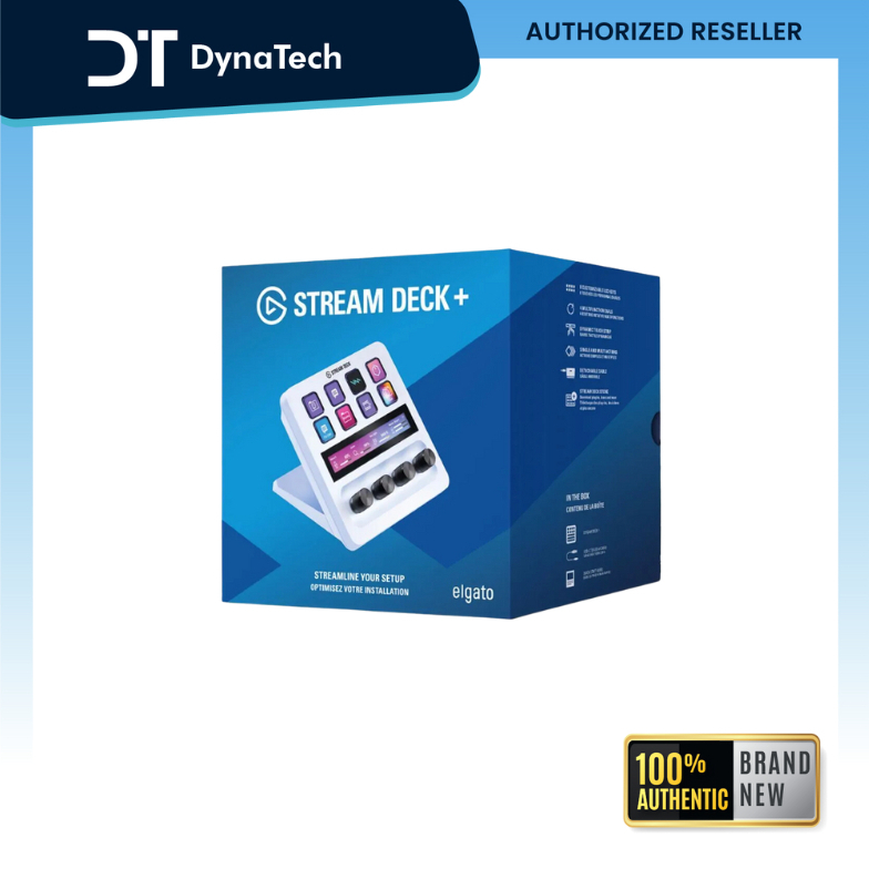 Elgato Stream Deck+ Live Content Controller EL-10GBD9911 | Shopee ...
