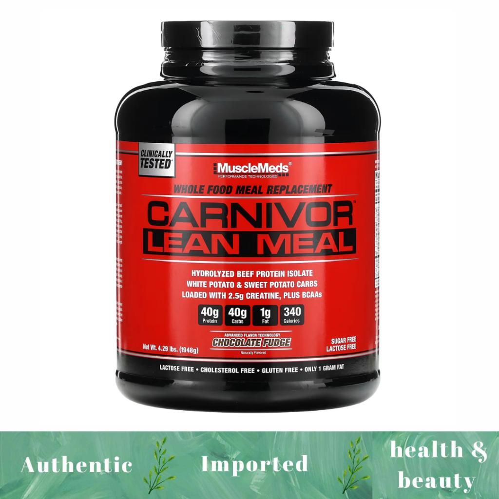 MuscleMeds, Carnivor Lean Meal, Chocolate Fudge, 4.29 lbs (1,948 g