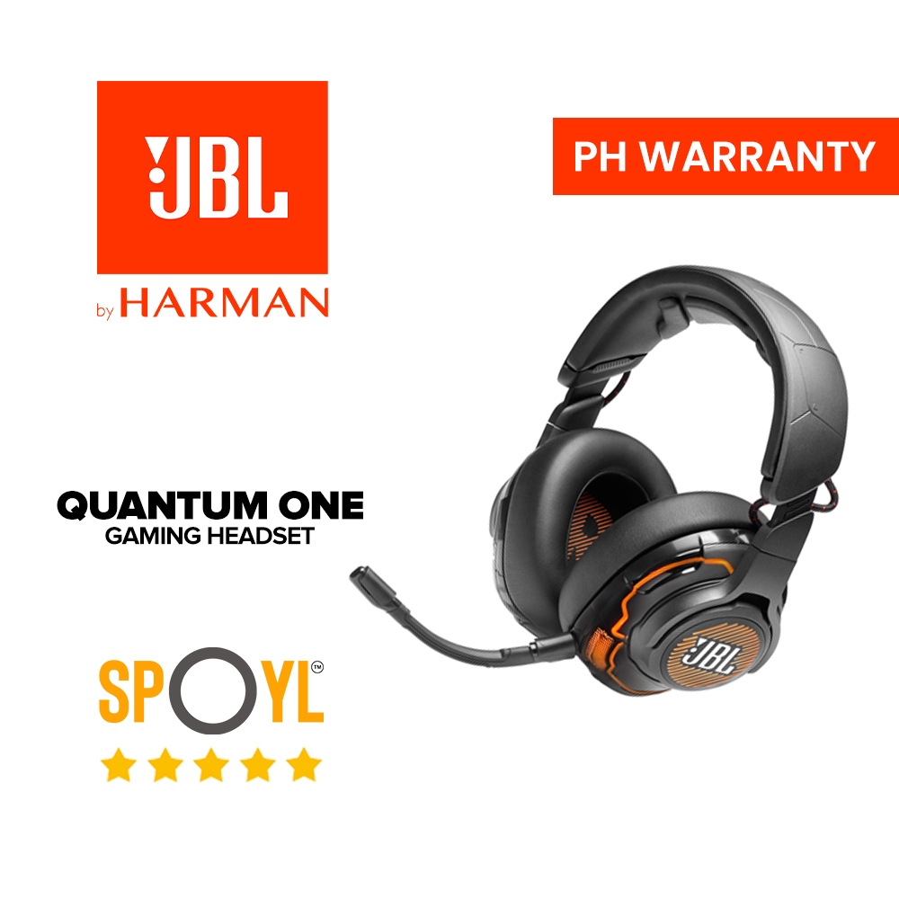 JBL Quantum One USB Wired Gaming Headset With Head Tracking Enhanced ...