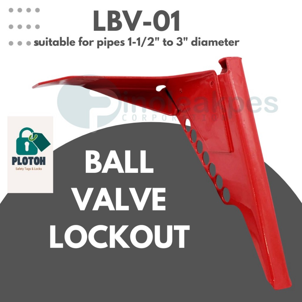 LBV-01 BALL VALVE LOCKOUT TAGOUT SUITABLE FOR PIPES | Shopee Philippines