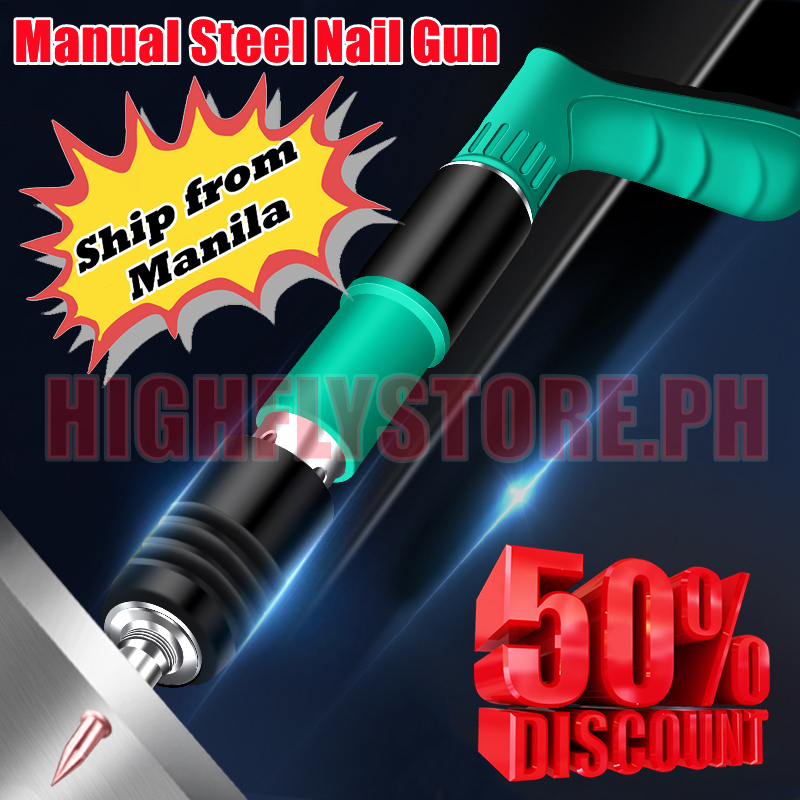 Rivet Gun Tufting Gun Manual Steel Nails Gun Concrete Rivet Tool Steel ...