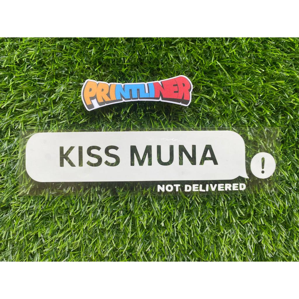 KISS MUNA STICKER DECALS FOR MOTORCYCLE, CARS & ETC (WATERPROOF ...