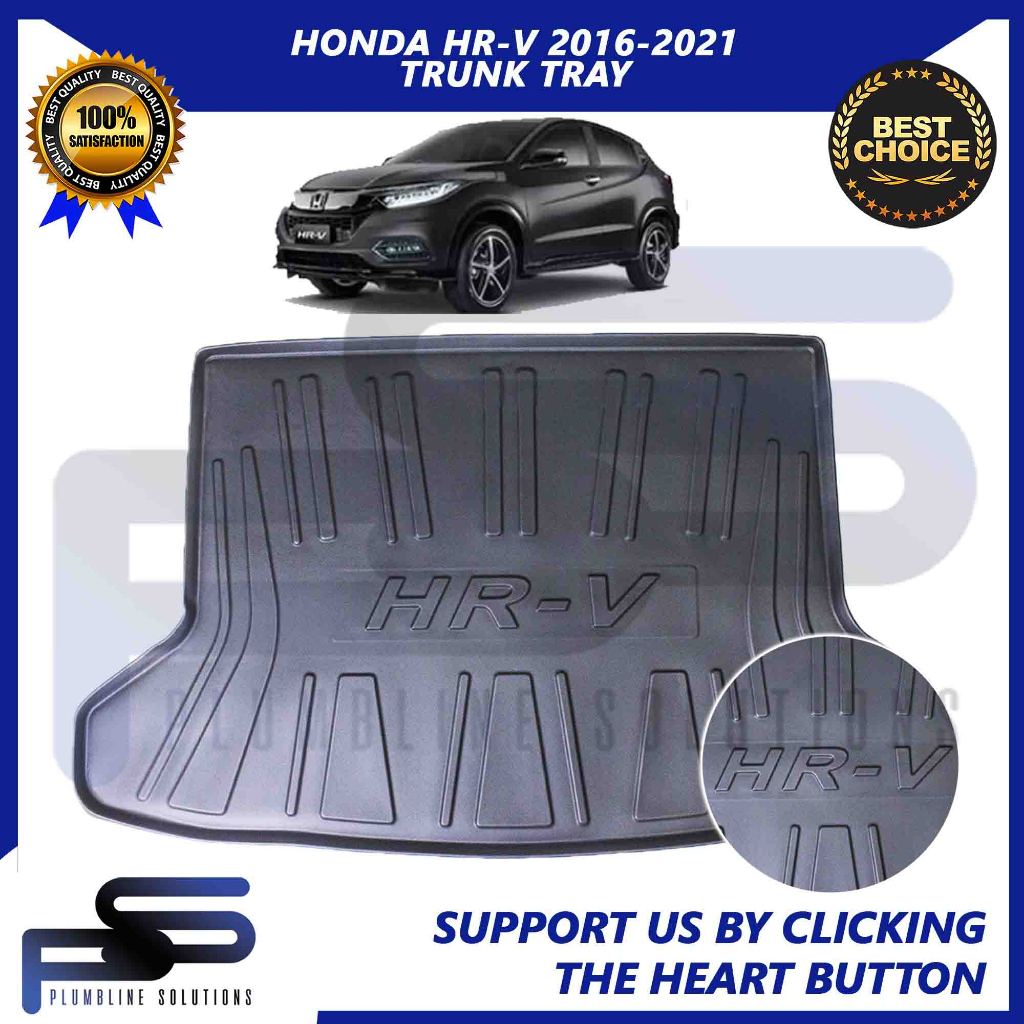 Honda Hrv Hr V On Oem Cargo Trunk Tray Matting